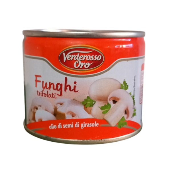 Párolt csiperkegomba napraforgóolajban