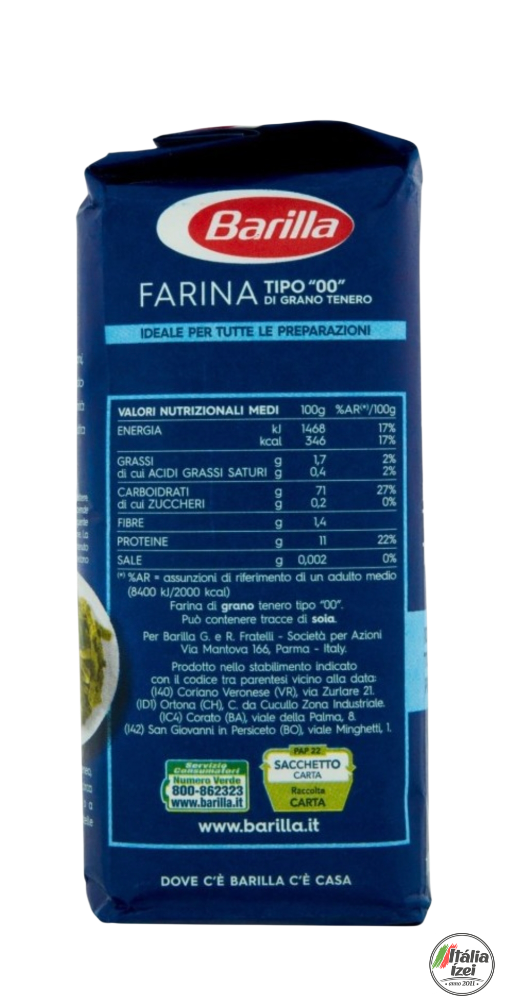 Barilla Type "00" Wheat Flour - Image 2