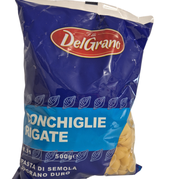 Kagyló formájú durum száraztészta