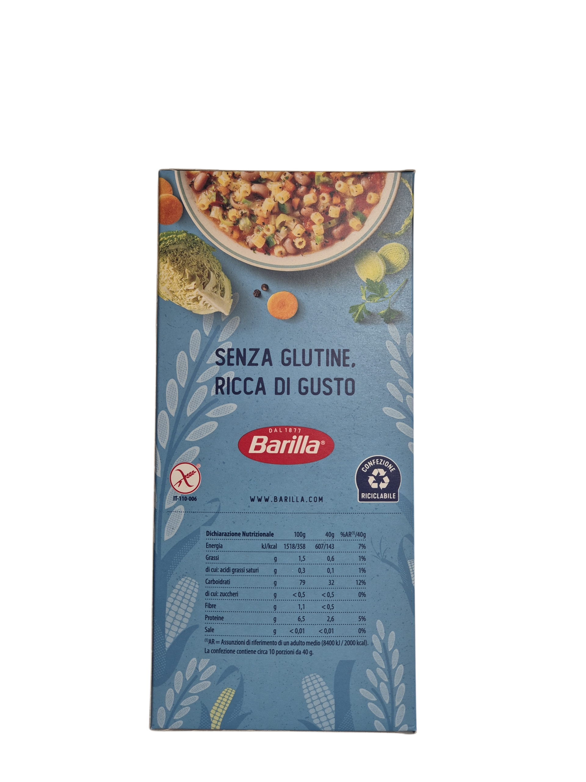Barilla Gluten Free Ditali Rigati - Image 2