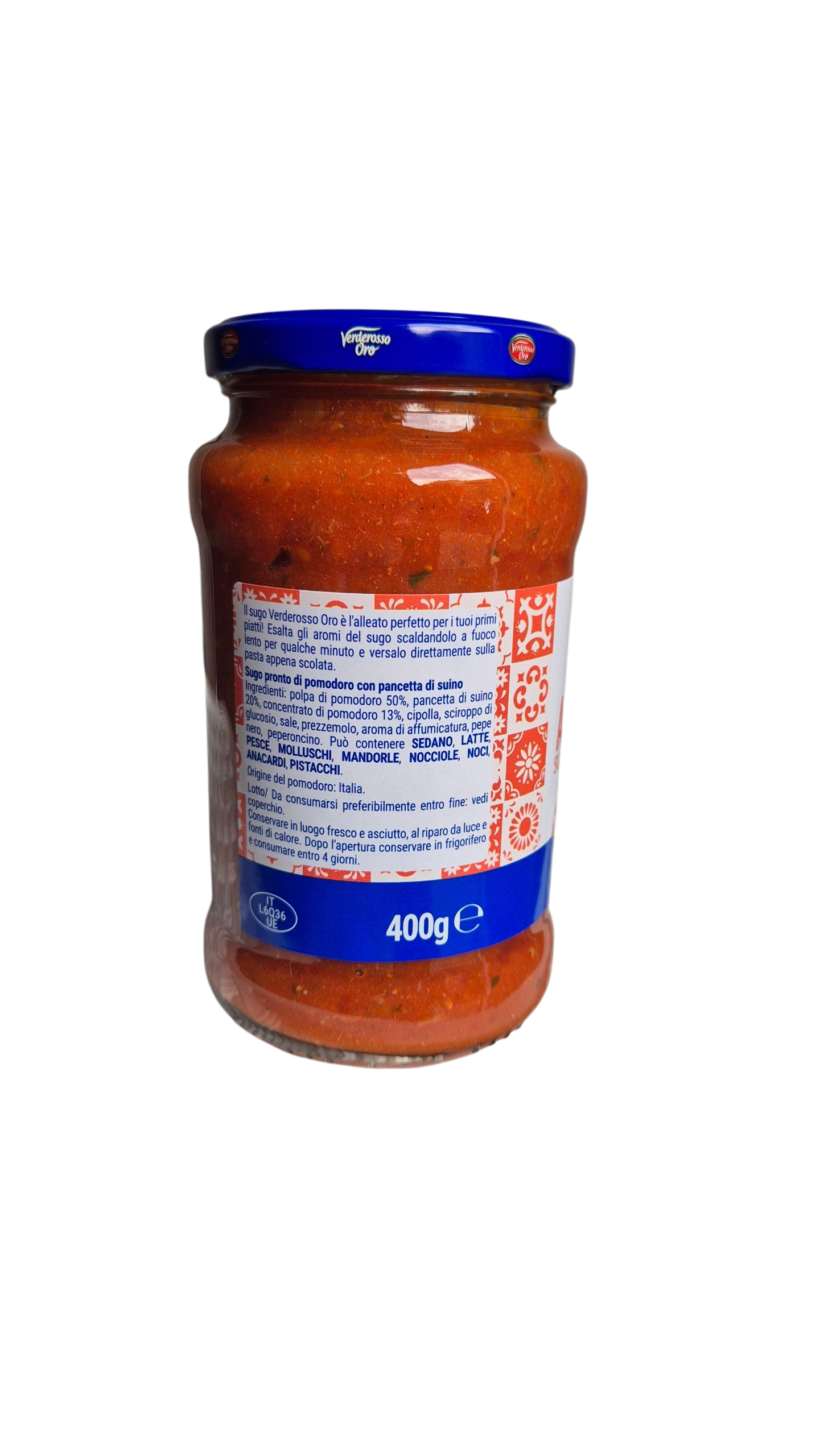 Amatriciana paradicsomos tésztaszósz sertésszalonnával - Image 2