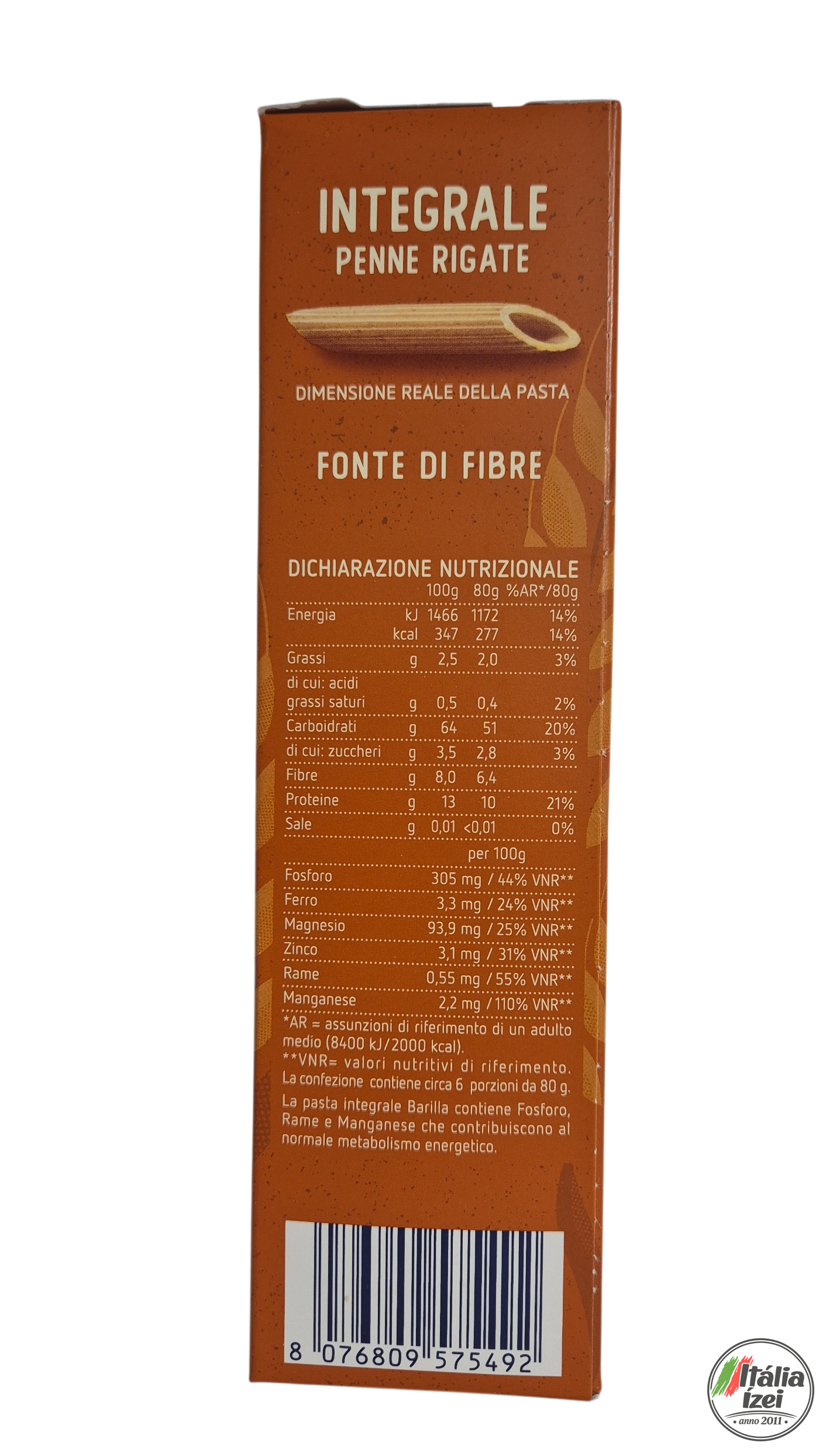 Barilla Integrale Penne Rigate - Image 2