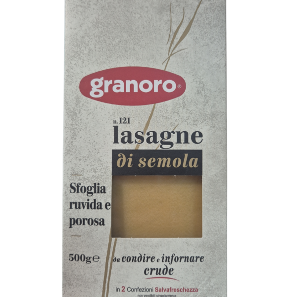 Lasagne Semolina Pasta Sheets