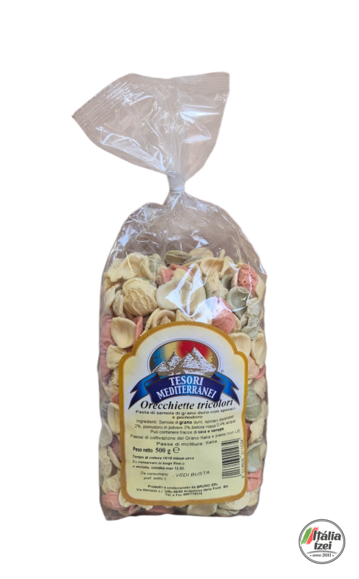 Tesori Mediterranei Orecchiette tricolori